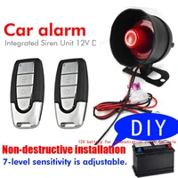 car alarm device vibration alarm device free trimming installation for 12v car motorcycle truck m810 8115