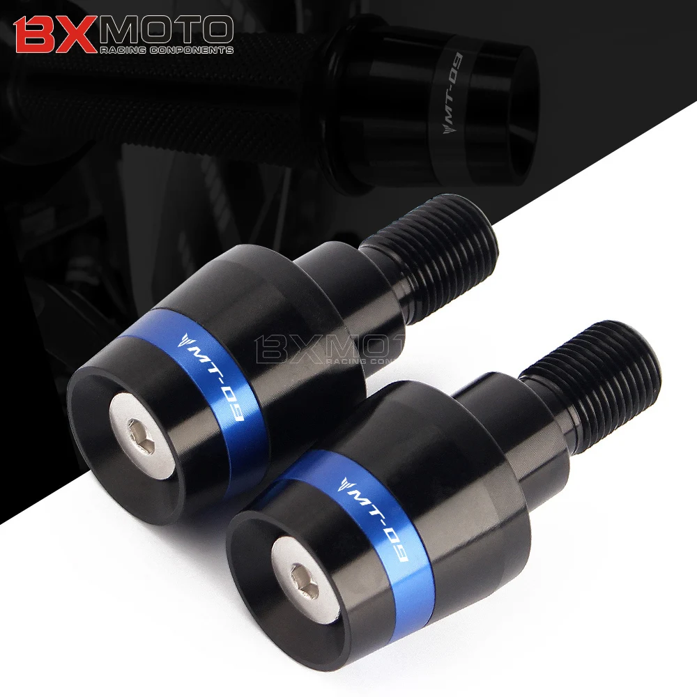 Новый руль мотоцикла с ЧПУ заканчивается Захваты ползунок для Yamaha MT09 MT 09 FZ09 2014 2015 2016 2017 2018 2019 мотоцикл