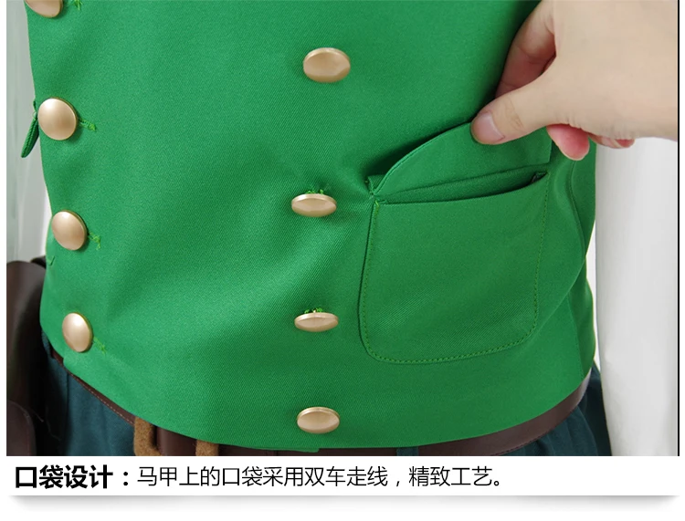 

Boku No Hero Academia Izuku Midoriya Deku Cosplay Costume Anime Cosplay Outfit Full Set T-shirt Vest Pants Belt Daily Suit