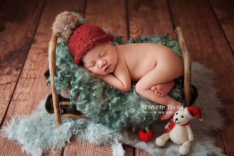 Новогоднее украшение для дома снеговик шерсть войлочная кукла мини-игрушки