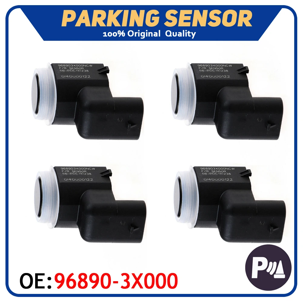 

4PCS Car Reverse Backup Assist PDC Ultrasonic Parking Sensor 96890-3X000 For Hyundai Elantra MD Azera 968 4MS271H7D 968903X000