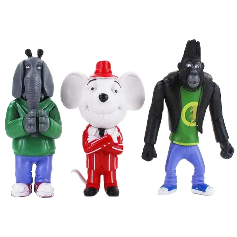 Игрушечные фигурки Бастер коала Джонни Росси Минна Майк свинка кролик слон мышь