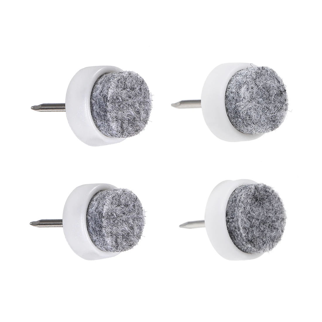 Uxcell 1 80 шт. фетровые прокладки для ножек мебели скользящие протекторы стула 14 мм/17