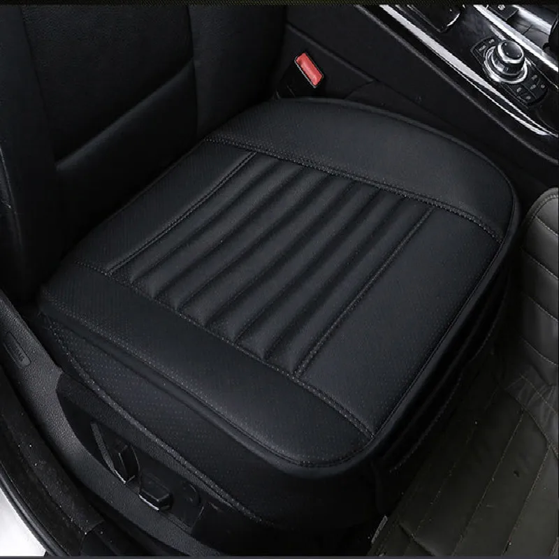 Комплект чехлов на сиденья автомобиля 1 шт. без спинки из искусственной кожи