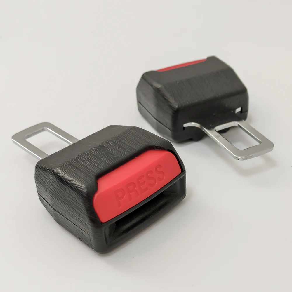 

2Pcs Car Safety Belt Extender Seat Belt Cover Seat Belt Padding Extension Buckle Plug Buckle Seatbelt Clip Car Accessories