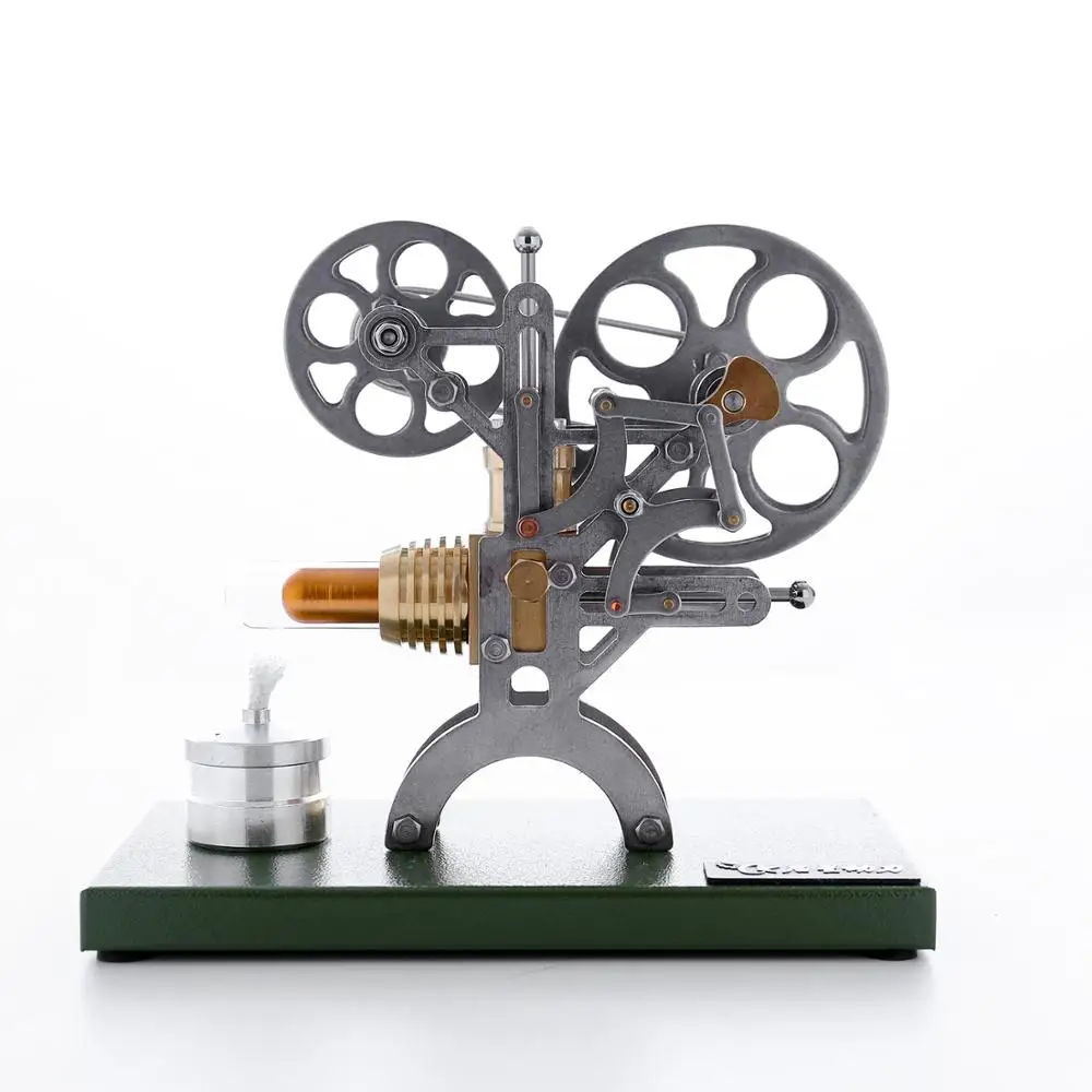 Модель двигателя из нержавеющей стали с горячим воздухом ретро проектор модель