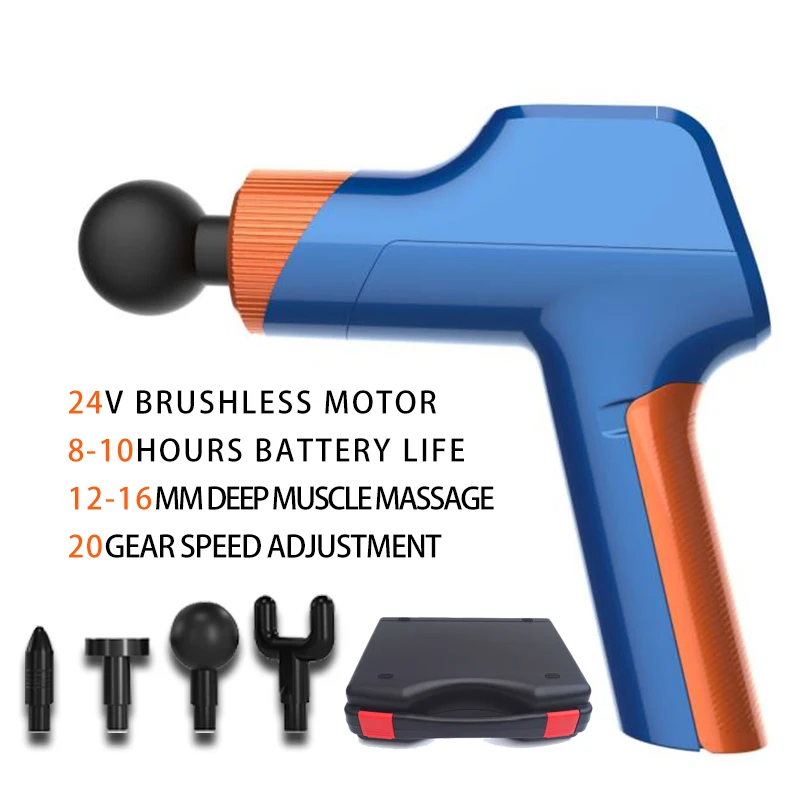 Массажный пистолет глубокая ткань перкуссия мышечный массаж для облегчения боли