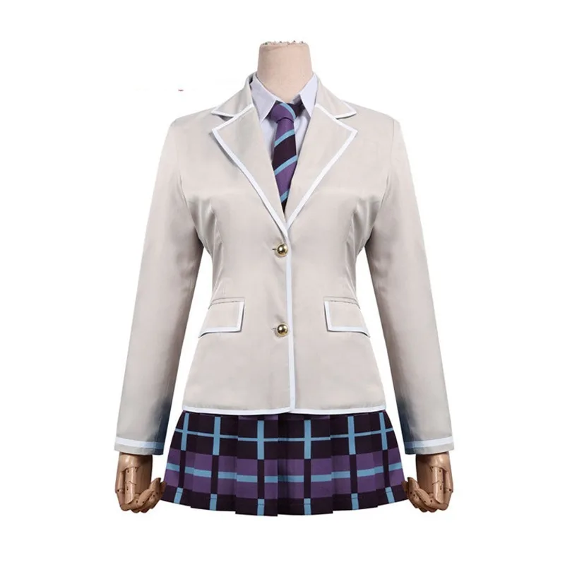 Костюм для косплея аниме взрыва размер на заказ Зимняя школьная форма платье