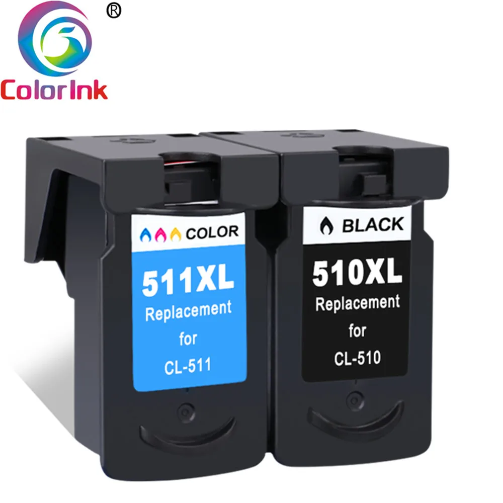 510XL 511XL для чернильный картридж Canon PG510XL CL511XL 510 511 для Canon Pixma IP2700 MP240 MP250 MP260 MP270 MP 280 480 принтера