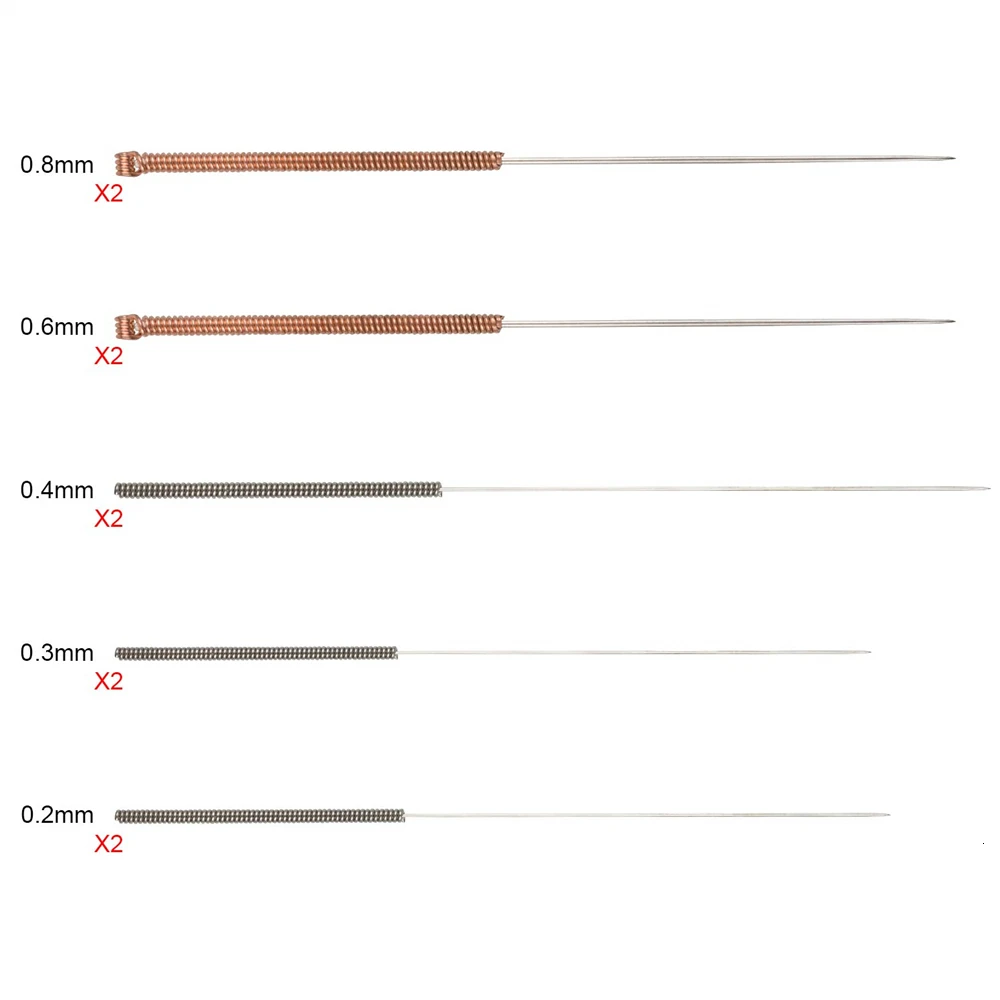 24 шт. экструдер сопла M6 3d принтер медные печатающие головки с 10 наконечник