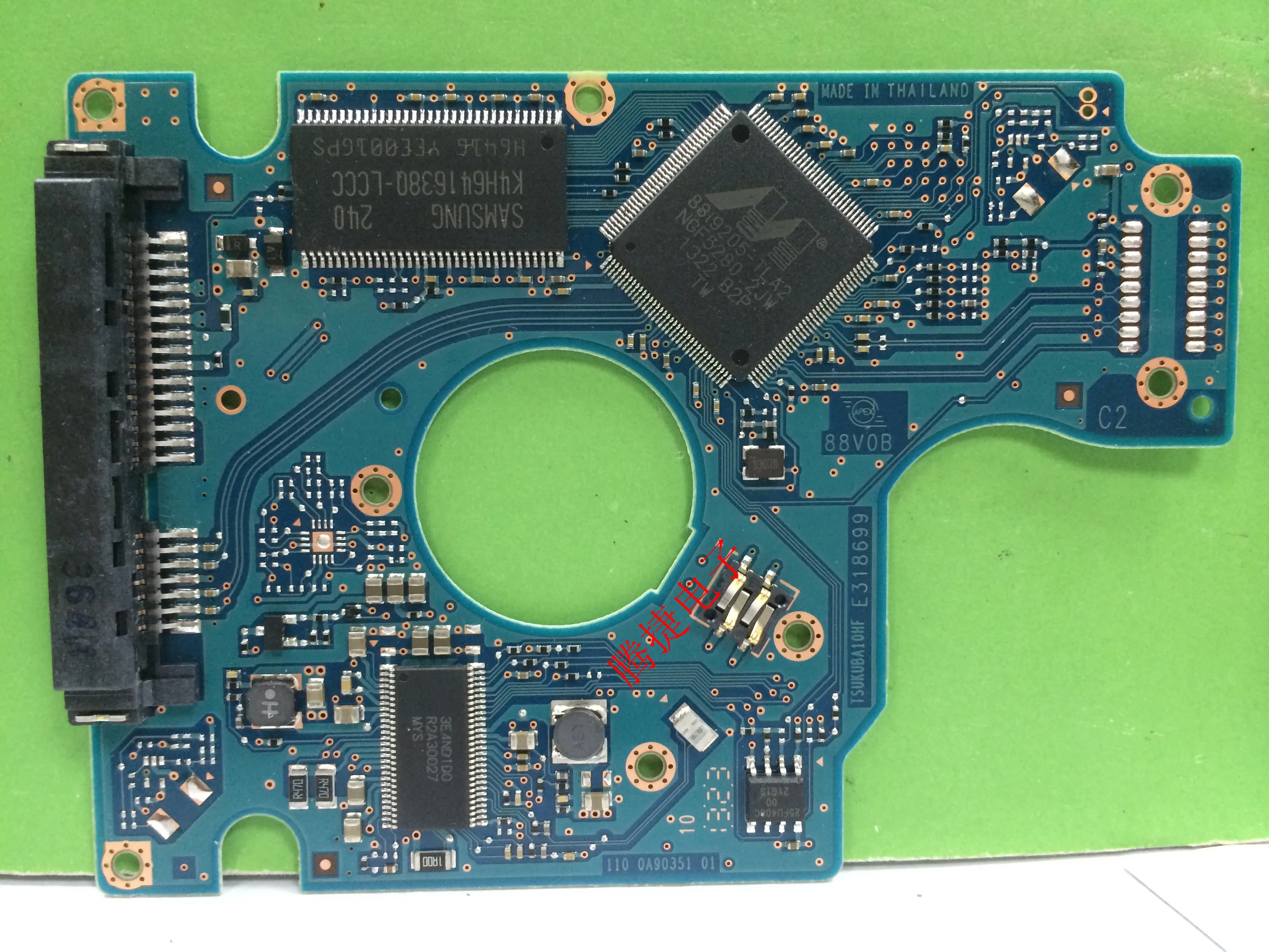 OA90351 HDD PCB ноутбук OA90350 жесткий диск печатная плата основной чип 88i9205 полоса код