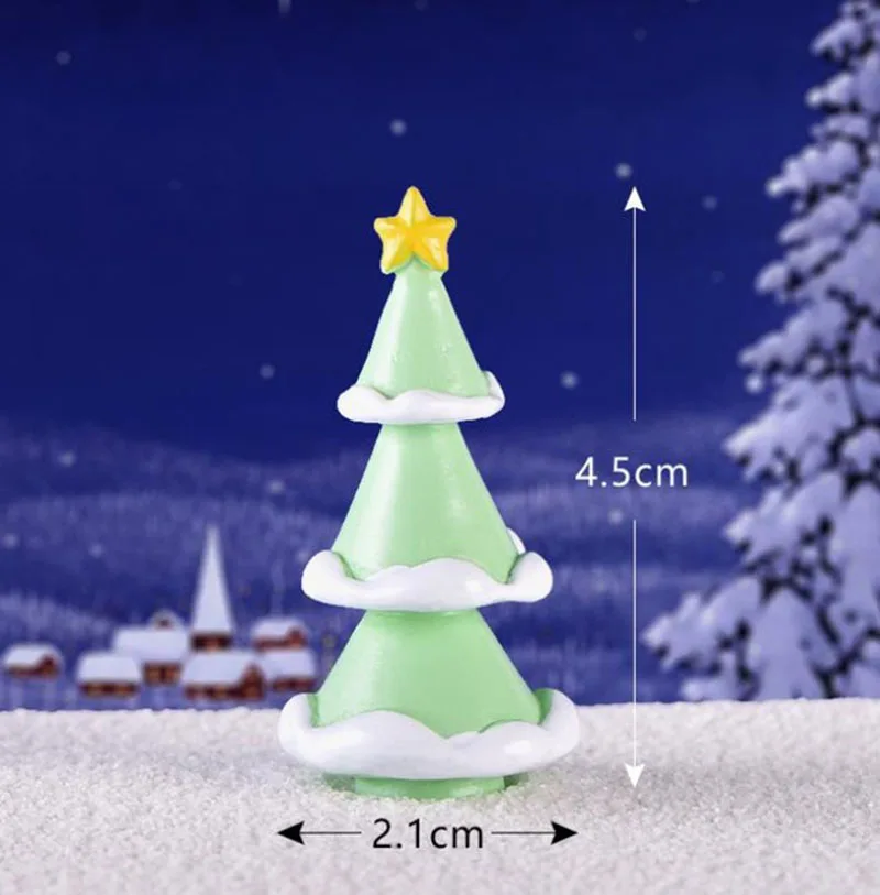 Милый Санта-Клаус мороженое снеговик украшения для рождественской елки