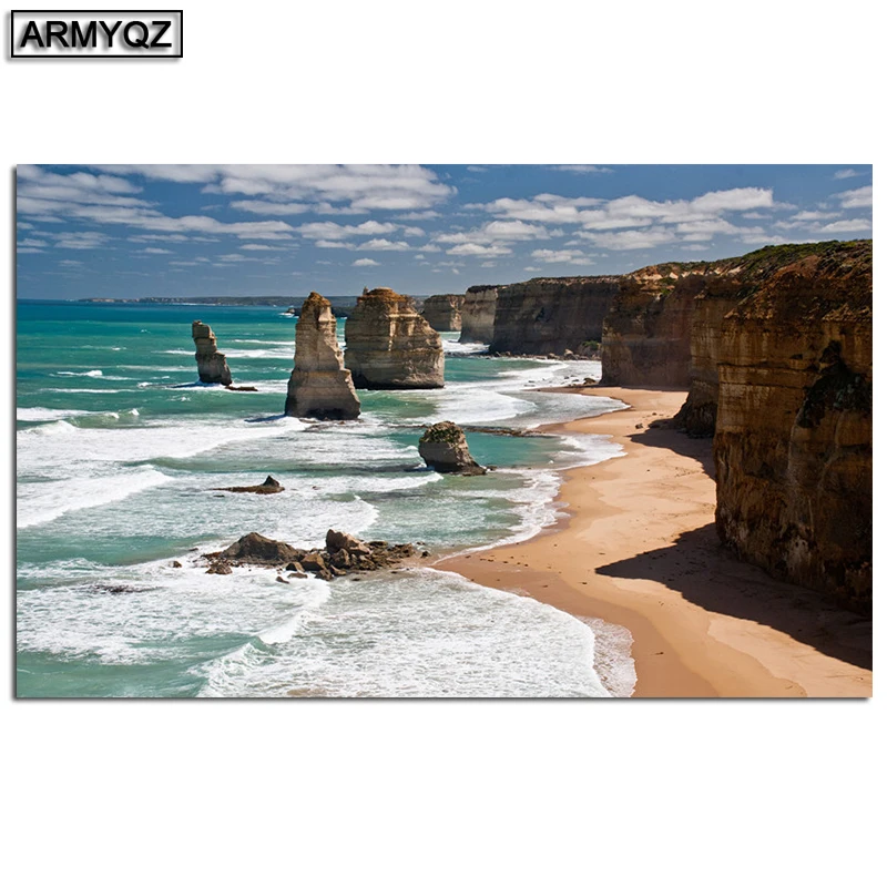 Алмазная картина 5D сделай сам вышивка крестиком квадратная мозаика из Австралии