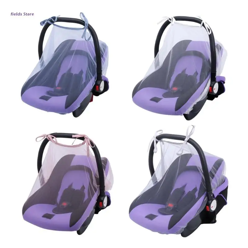 

XX9E Baby Carriers Car Seats Cover Infant Net Bug Insect Protector Netting