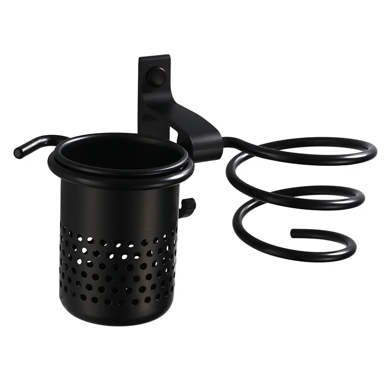 Набор аксессуаров для ванной комнаты #8 полка сушки волос Матовый держатель