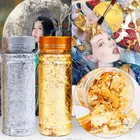 Материалы для заполнения бумаги из фольги, 5-10 г, серебристая, золотистая, розовая, блестящая, для изготовления ювелирных изделий из смолы