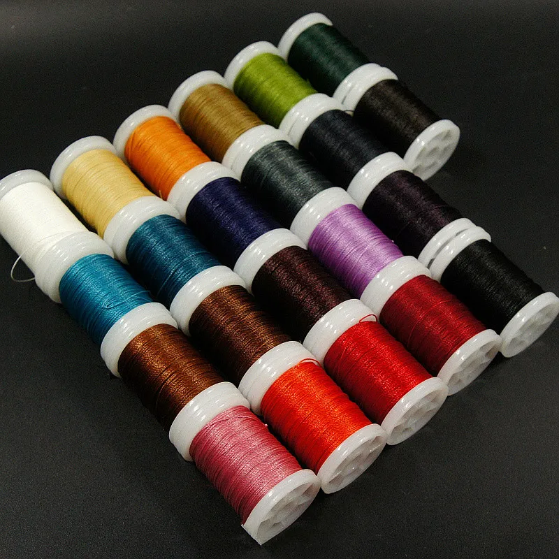 120 м Вощеная Полиэфирная нить 0 5 мм для кожи сделай сам вощеная веревка шнур Шитье
