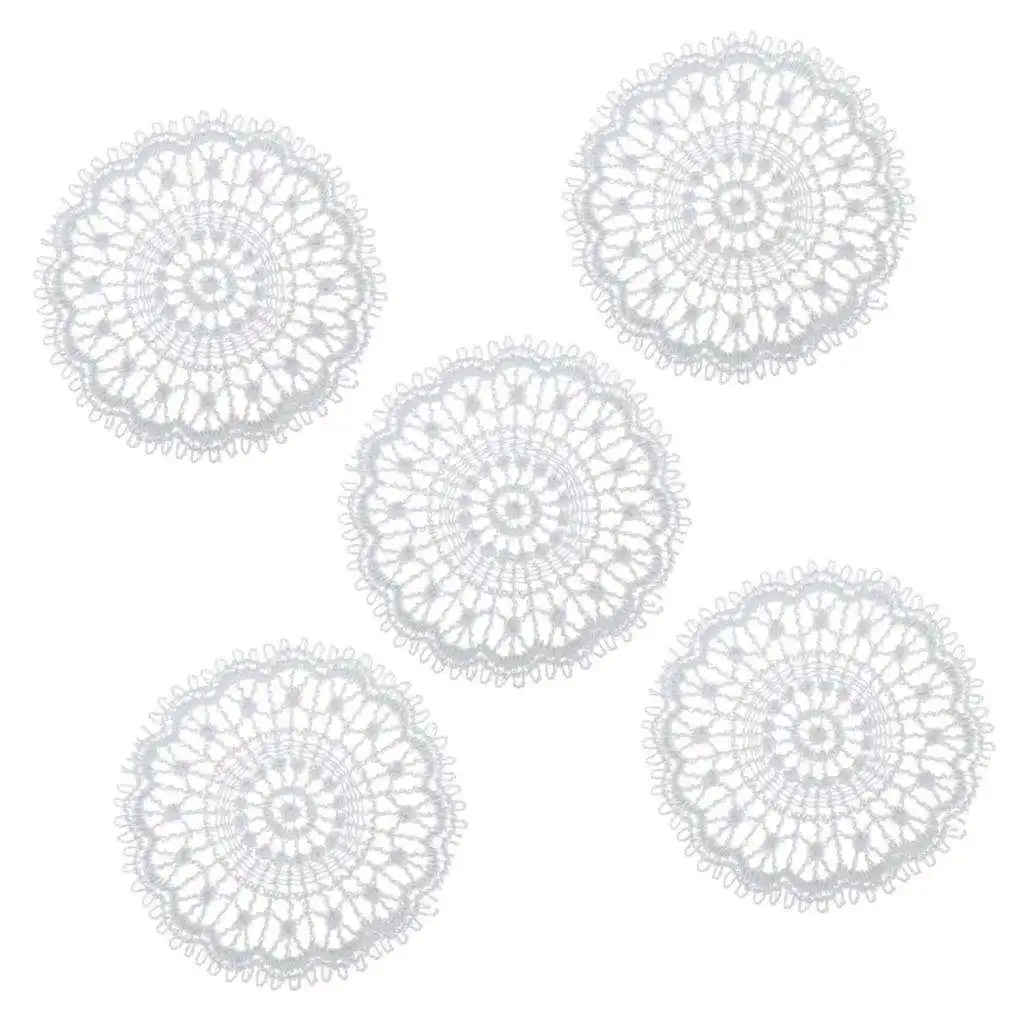 

Кружевная салфетка скатерти для миниатюрных кукольных домиков 1/12