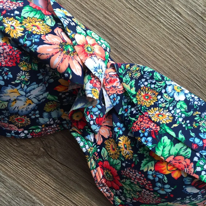 Раздельный купальник с оборками бикини пуш-ап мягкими чашечками Женский