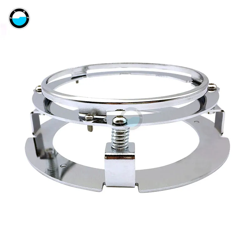 

Кольцо-кронштейн для фары 5 3/4 дюйма, для круглых светодиодных фар 5,75 дюйма, аксессуары для мотоциклов из нержавеющей стали.