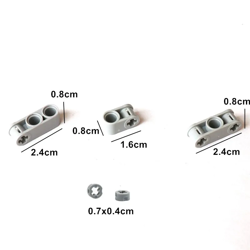 

540PCS Bulk Building Blocks Bricks MOC Toys Technical Part Liftarm Beam Axle Pin Connector Replace Parts Compatible Most Brand