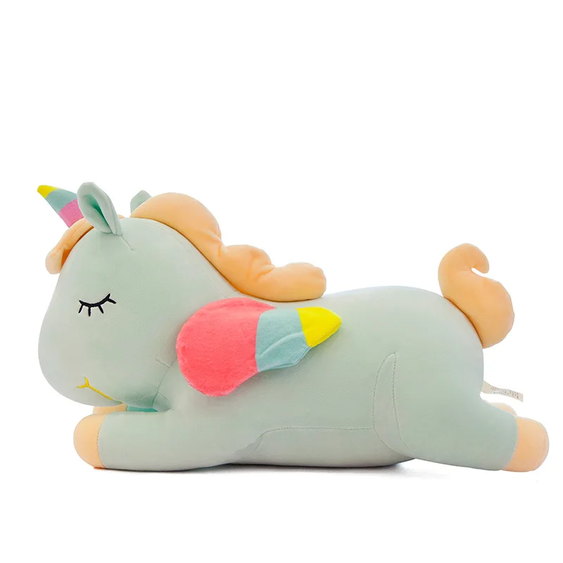 

Creative Angel Unicorn Doll Rainbow Pony Stuffed Toy Pillow Doll Gift Animal Stuffed Unicornio Soft Pillow Valentine's Day Gift