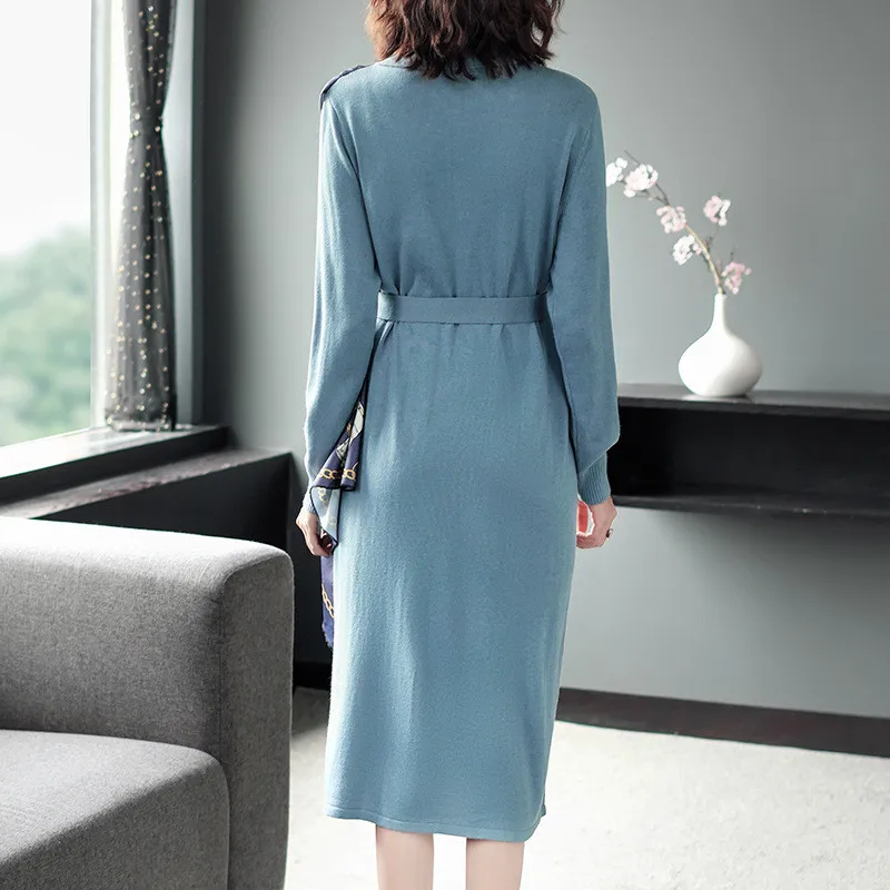 Новое поступление 2019 осенне зимнее платье женская одежда дизайнерское винтажное