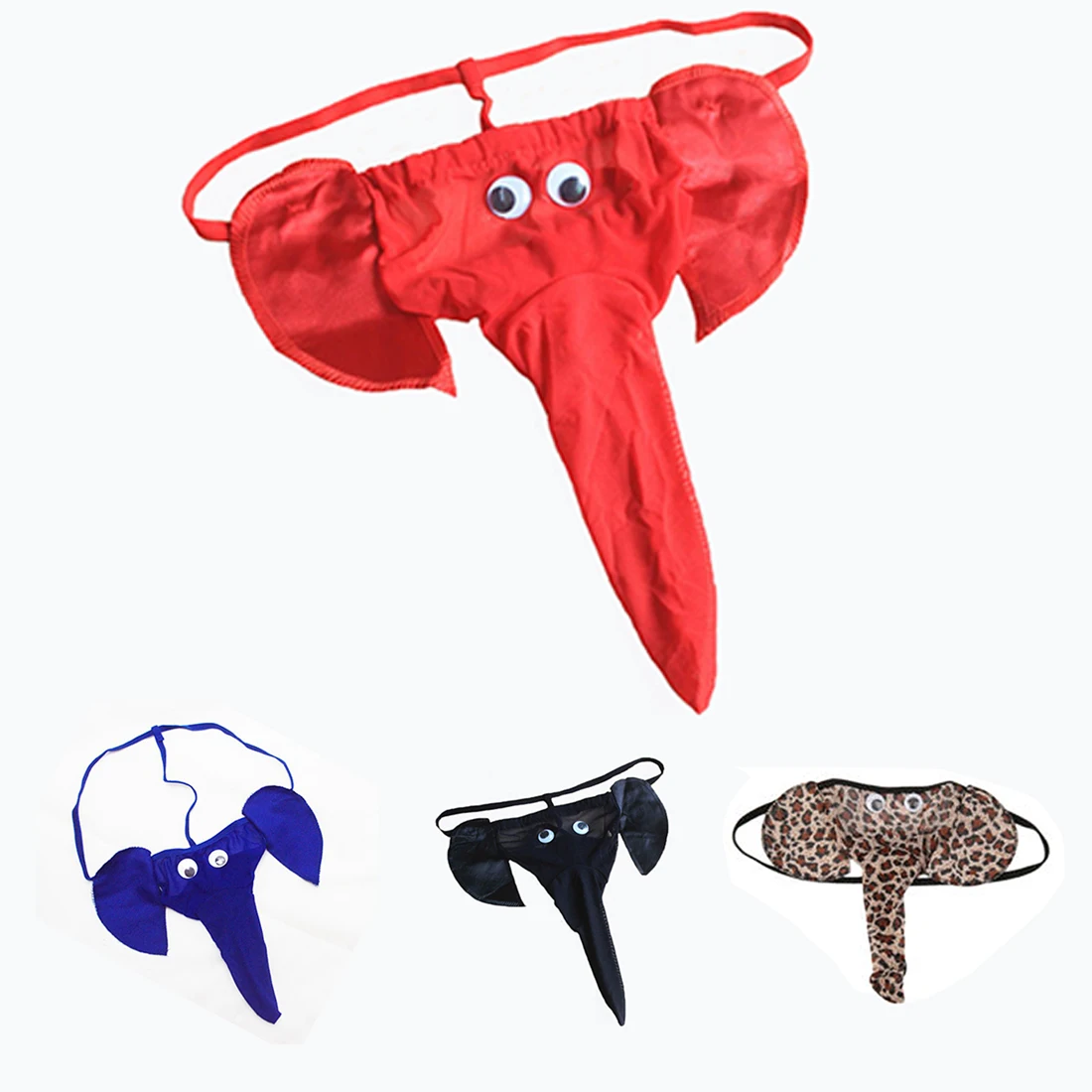

Men's Sexy Lingerie Briefs Elephant Shape Design Underwear Male T-back Panties Temperament And Interest Lingerie Sexy Hot Erotic