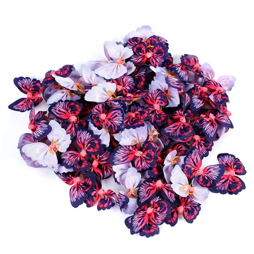 Аксессуары для маленьких собак банты принадлежности волос домашних животных