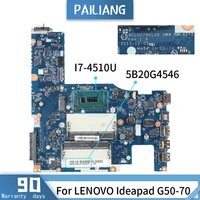 5b20g45461 for lenovo ideapad g50 70 nm a272 i7 4510u mainboard laptop motherboard tested ok