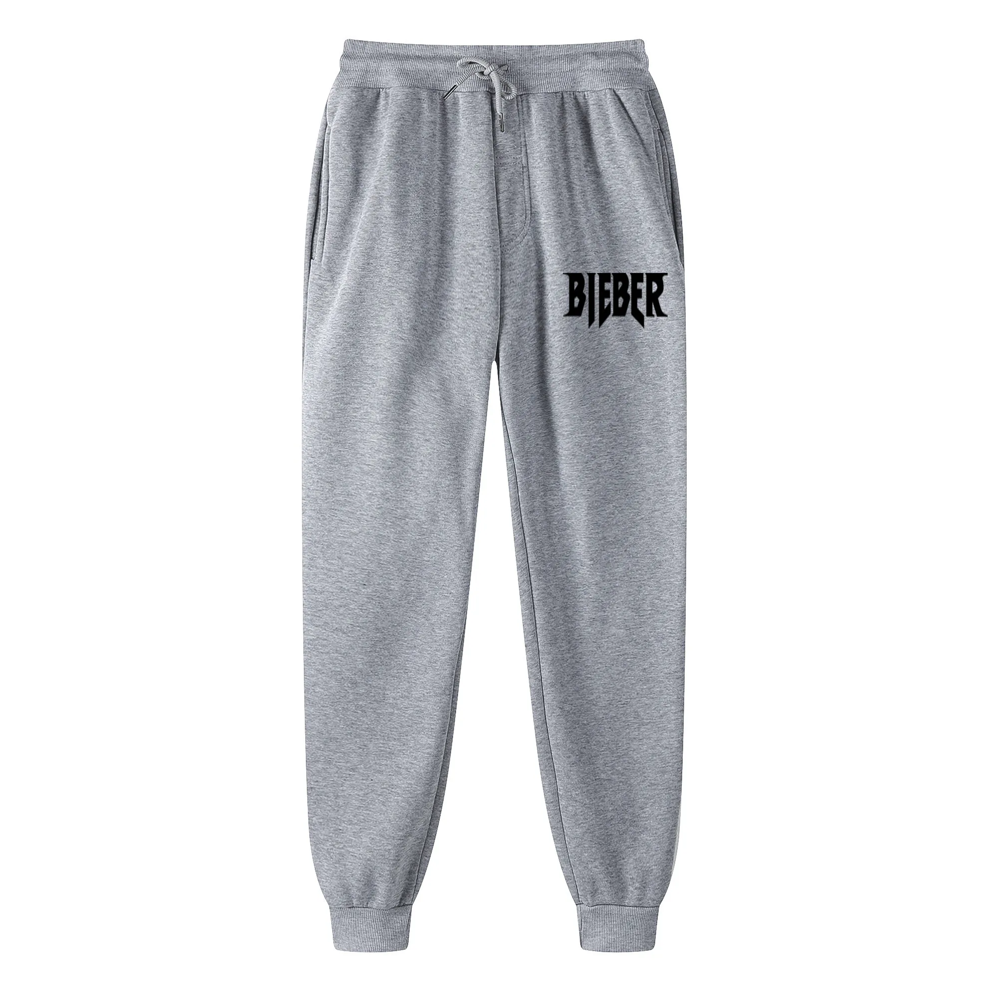 

Justin Bieber Drew Pants New Streetwear Joggers Pants Men Casual Sweatpants Bodybuilding Fitness Track Pants Men's Trousers