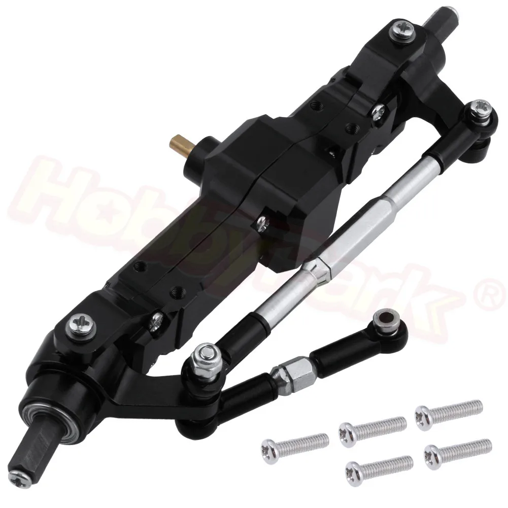 Алюминиевый комплект коробки передач передней оси моста для WPL 1/16 военный