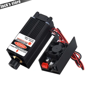 Синий лазерный модуль, 5,5 Вт, 2,5 нм, детали лазерного гравировального станка, TTL-модуль для лазерной резки, 5500 МВт, лазерный модуль