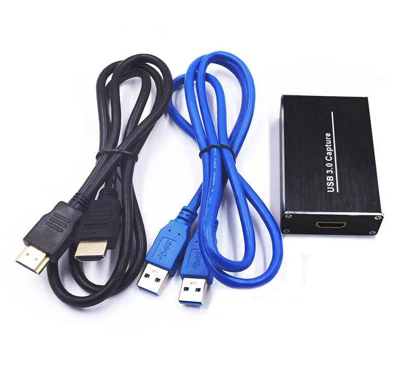 

USB 3.0 Video Capture Card Live Streaming 1080P 60fps Game Capture Card for PS4 PS5 Switch Xbox HDMI-compatible Camera Recording