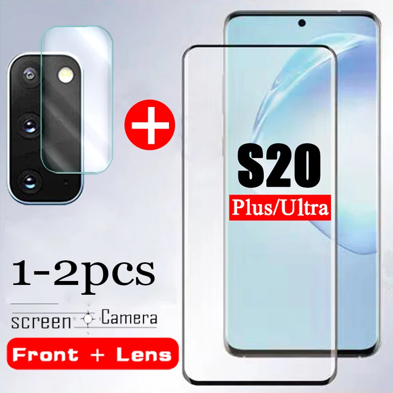Для samsung galaxy S20 ultra screen protector S 20 plus защитное стекло galax + S20ultra Закаленное Защитная
