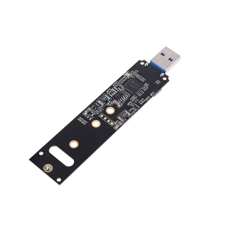 Портативный высокопроизводительный NVME к USB адаптеру M.2 SSD к type-A картам USB 3,1 Gen 2 мостовой чип к M2 SSD Key M