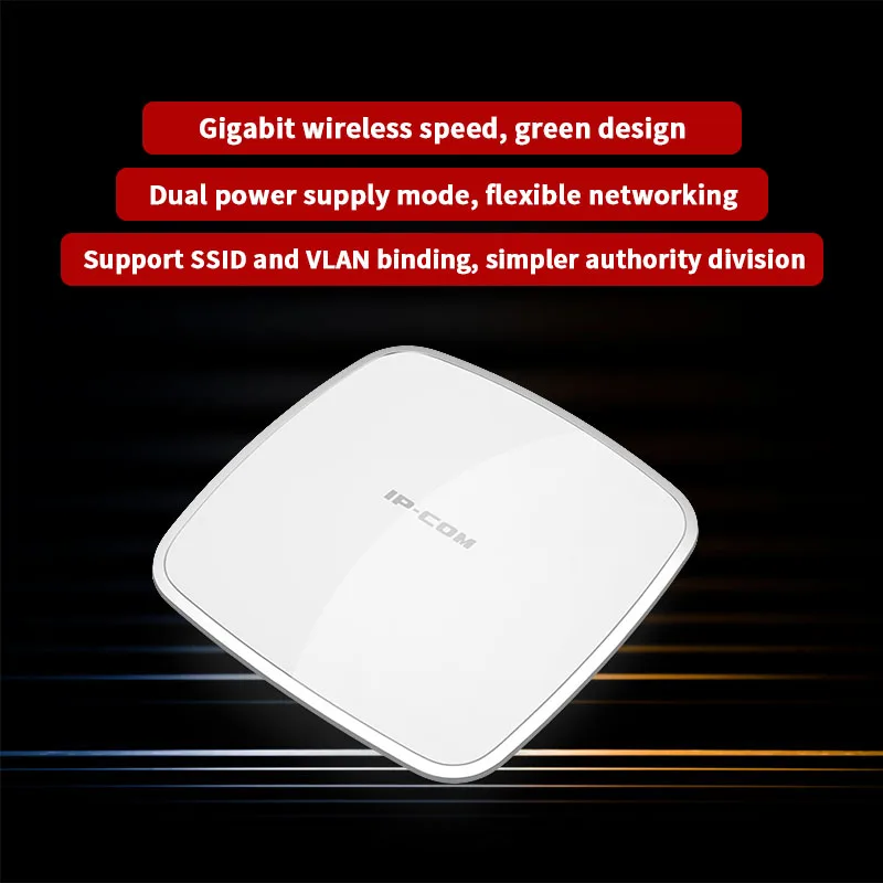 IP-COM W60AP 11ac 1200M внутреннее потолочное крепление беспроводная точка доступа