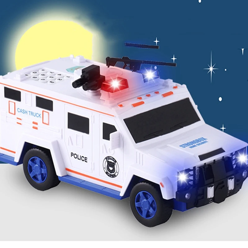

Piggy Bank Kids Toy Money Box Saving Deposit Boxes Electronic Tirelire Enfant Children Cash Car Coin Safe Truck
