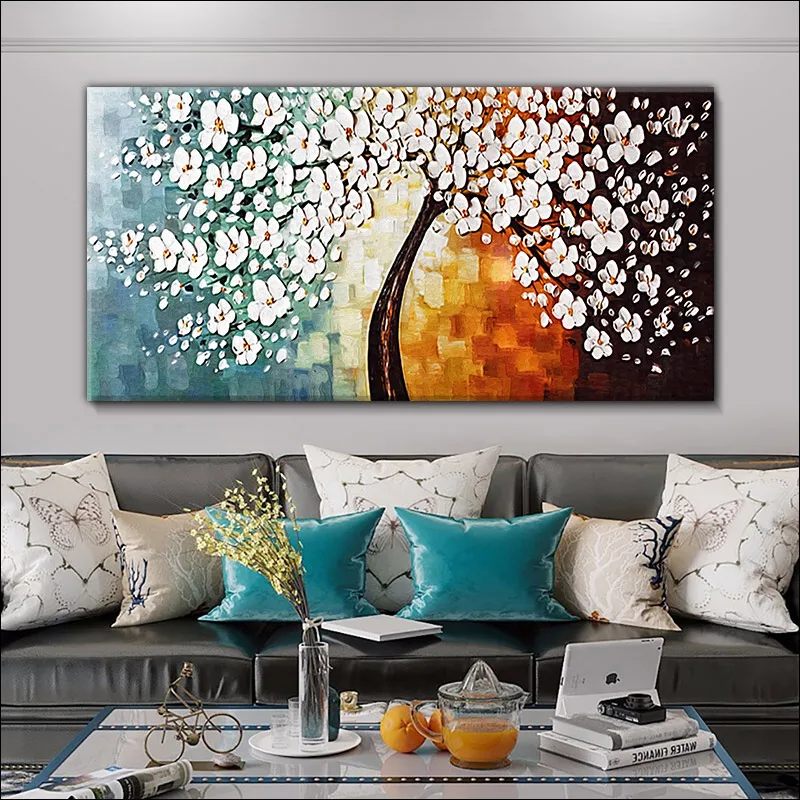 

still life posters canvas modern abstract pachira macrocarpa decoration painting No frame Canvas Printings Customized drawing