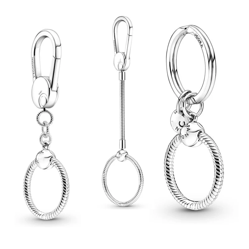 

pandora 925 DIY original llaveros originales llaveros para hombre para mujer