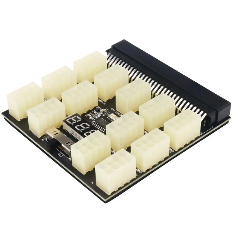 Совершенно новый адаптер питания ATX 13x 6/8Pin 1200 Вт плата 12 В карта преобразователя