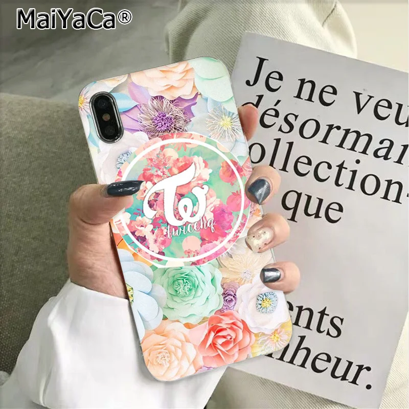 MaiYaCa Twice Mina Momo Kpop Новое поступление Модный чехол для телефона для iphone 11 pro 8 7 66S Plus X 5S SE XS XR XS MAX