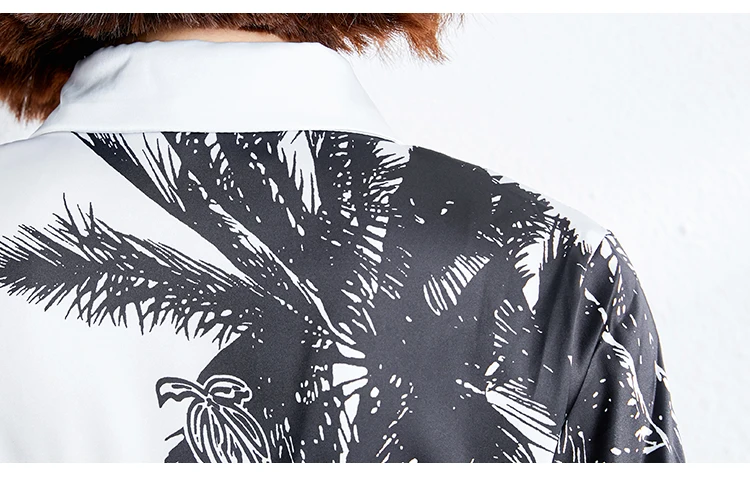 

Chiffon Slim Women's Blouses Ink Printing Shirt New Casual Blouse Long Sleeve Top Fashion Spring/autumn Houthion