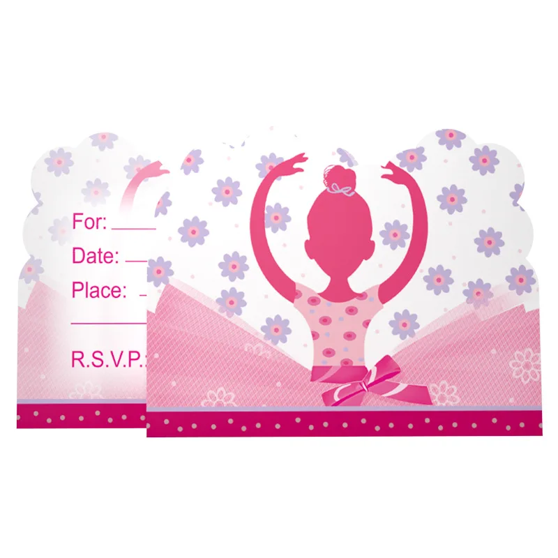 

6Pcs Unicorn Birthday Party Invitation Card Princess Prince Baby Shower Party Invitation Card Marry Christmas Card BR28