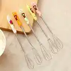 1 шт. яйцо колотушки Кофе молочный напиток мини-миксер Керамика ручка для перемешивания венчик для взбивания Кубок пенообразователь, практичный Кухня гаджеты G