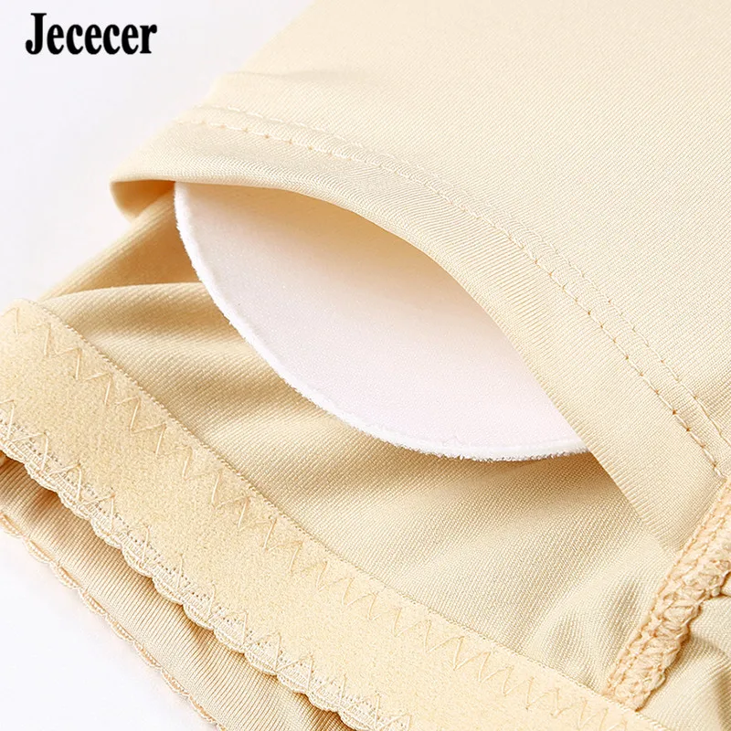 Jececer Новые Мягкие Трусики Hip Enhancer Женщины Корректирующее Белье Кружевное Плюс