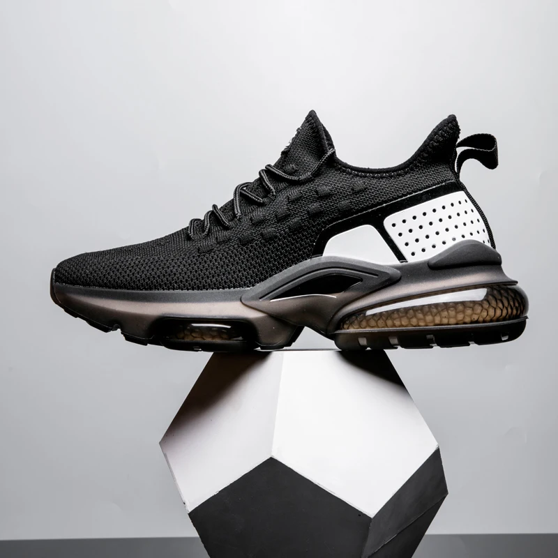 

New Sports Running Designer Men Shoes 2021 High Quality Light Man Shoes Comfortable Sneakers Shock Absorption Platform Shoes