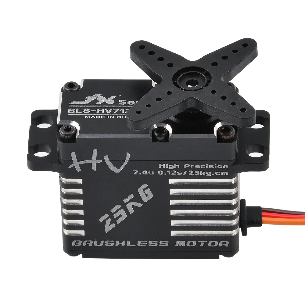 Сервопривод Jx Bls-Hv7125Mg 25 кг 180 градусов Hv полностью стальная зубчатая передача