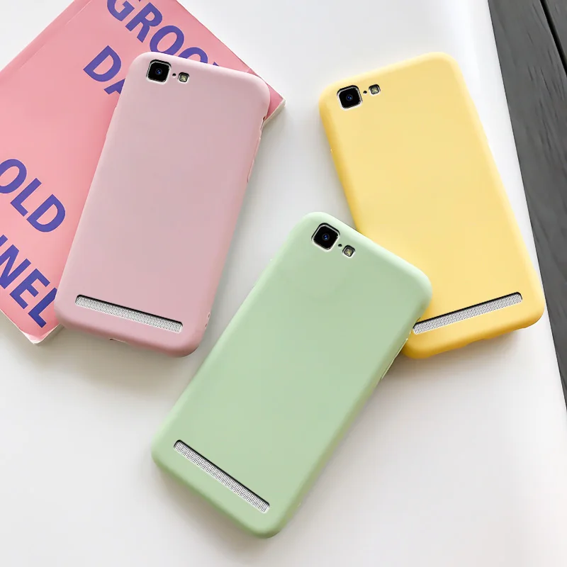 Чехол для Vivo X5 Max мягкий силиконовый чехол из ТПУ простой черный цвета макарон