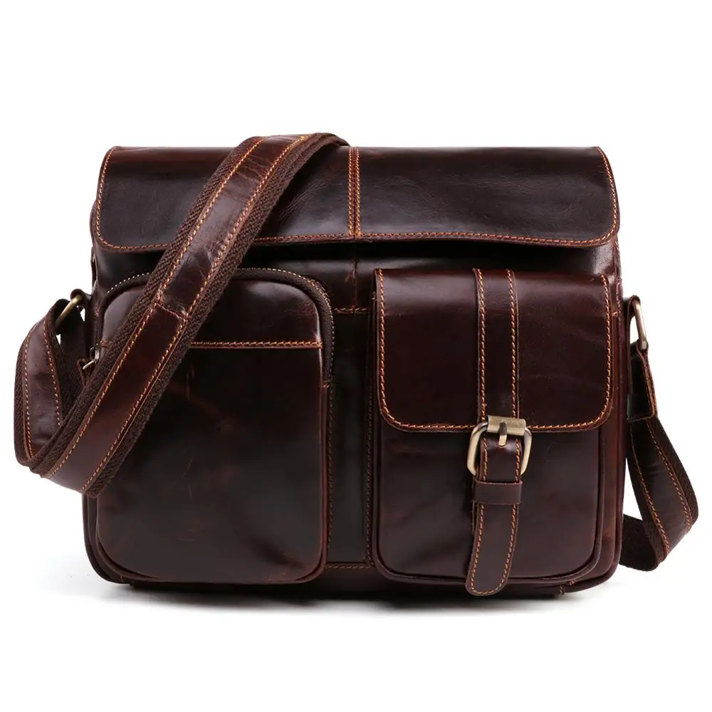 JOGUJOS сумка-мессенджер для мужчин из натуральной кожи мужские сумки на плечо